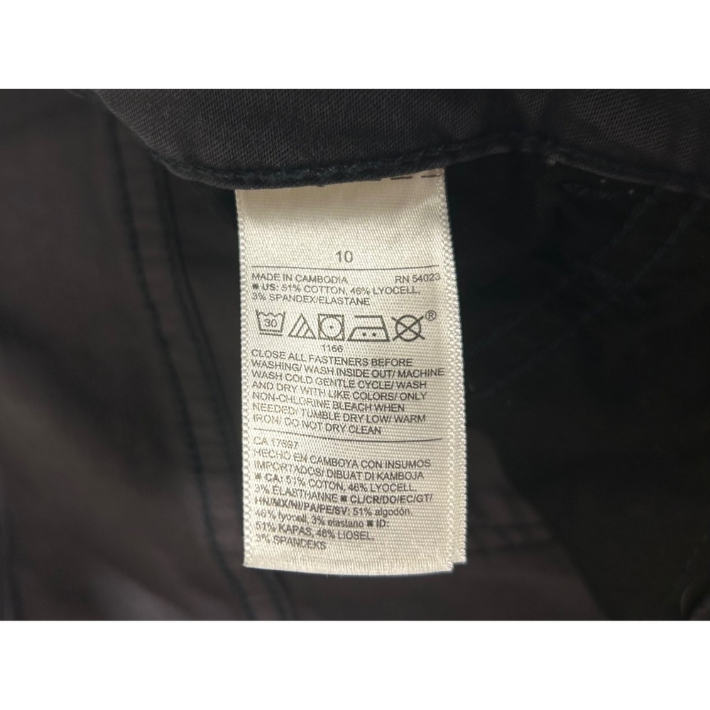 Old Navy Rockstar Super Skinny High Rise Cargo Pants Dark Grey Women‎ Size 10 - Picture 6 of 8